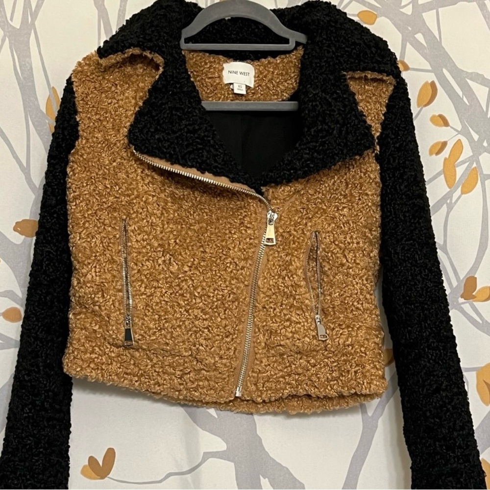 Nine West Women's Black and Brown Jacket